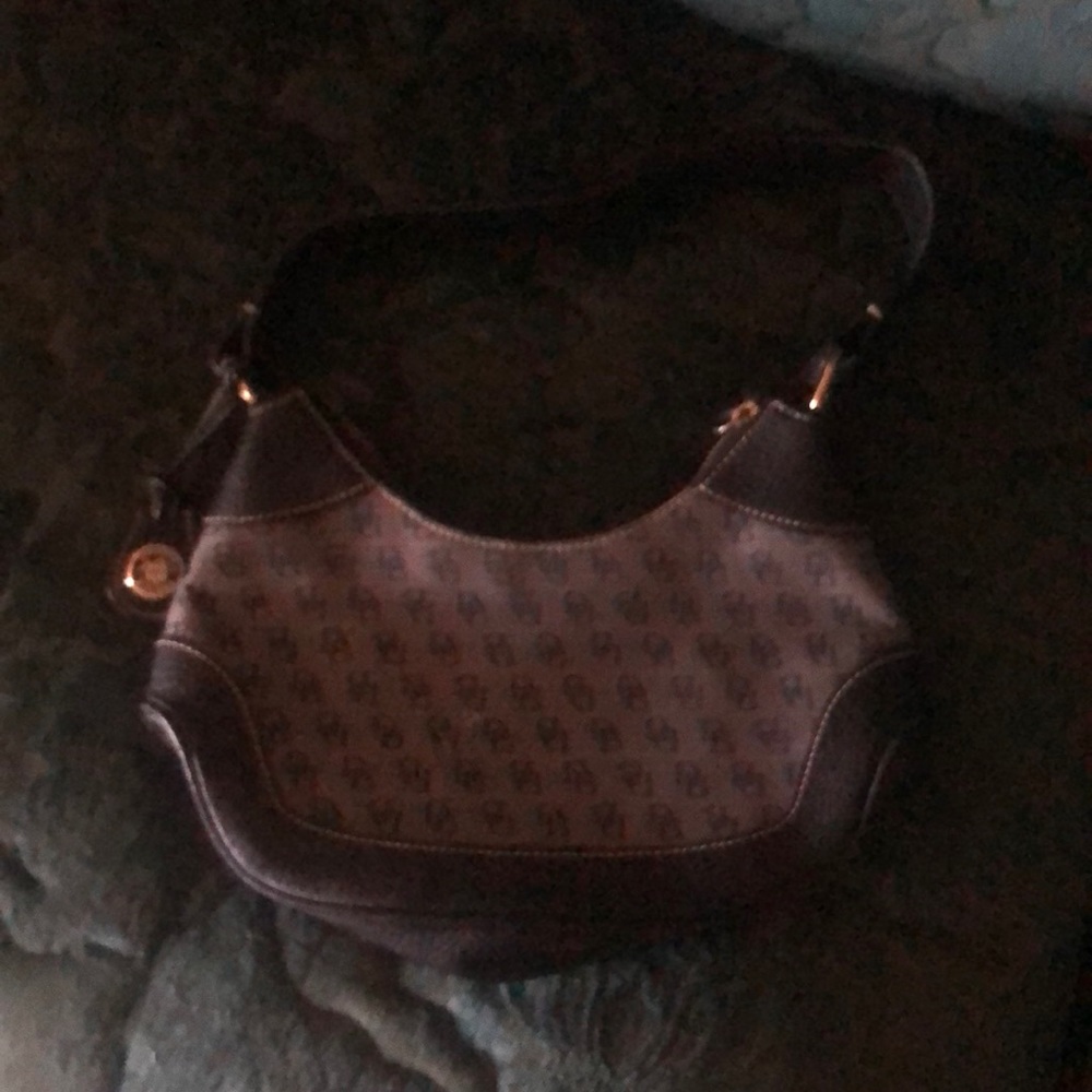 Dooney & Bourke signature DB hobo